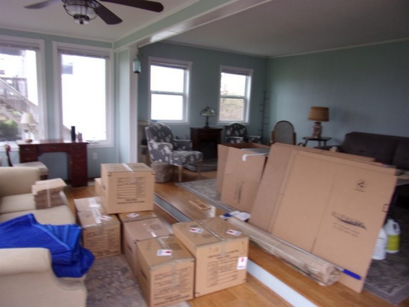 Contents Packed for Professional Cleaning