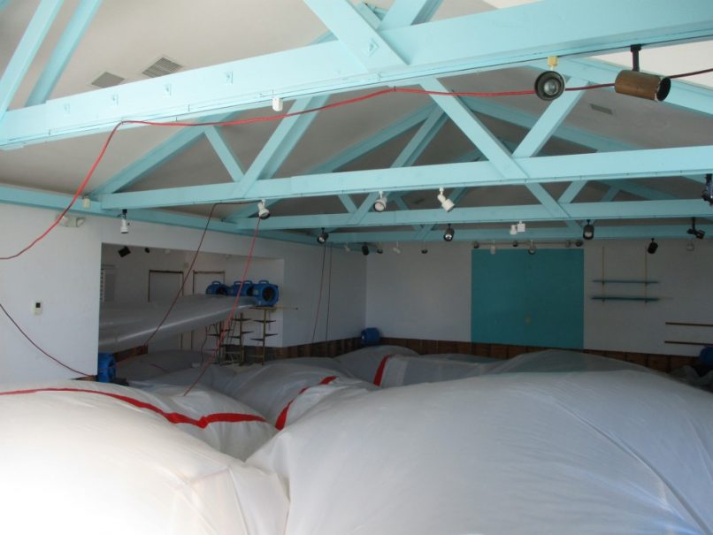 Structural Drying after Hurricane Flood