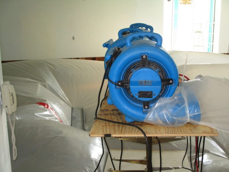 Equipment Drying area