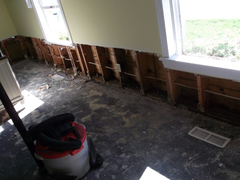 Water Damaged Walls