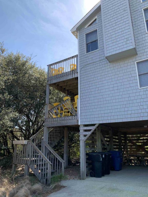 Old Deck in Duck NC