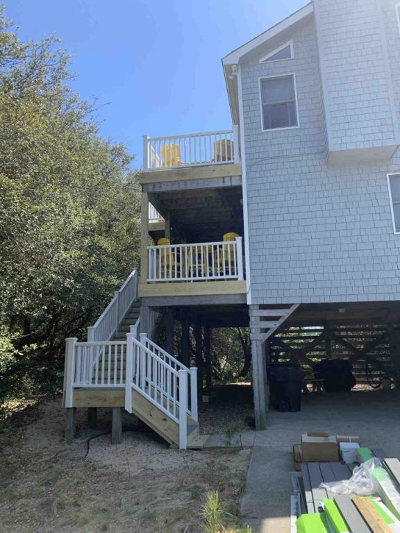 New Deck Construction by Bluewater Restoration