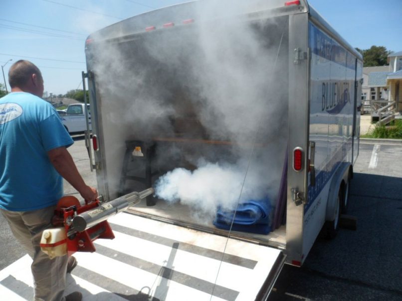 deodorizing fire damaged contents