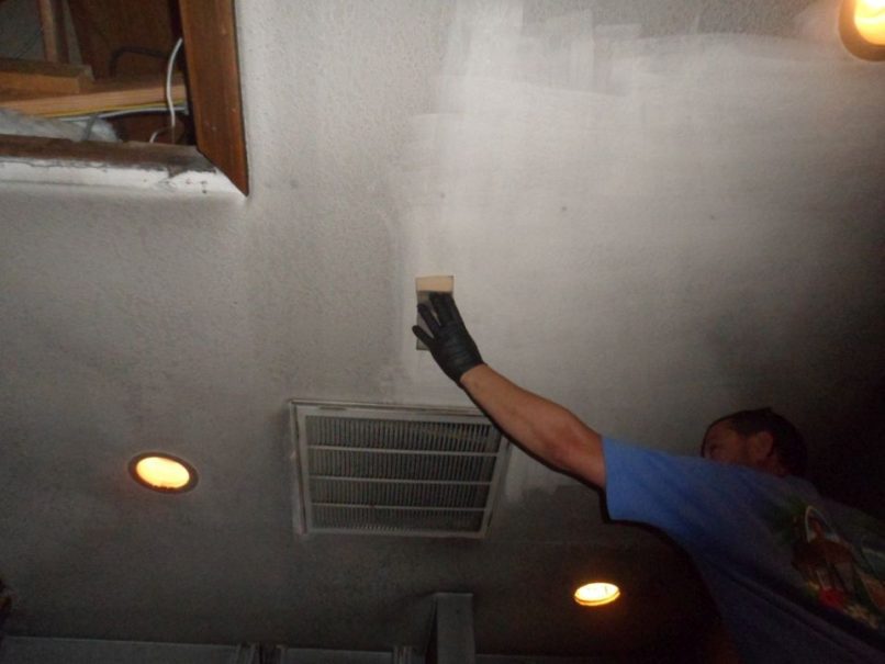 soot removal by hand