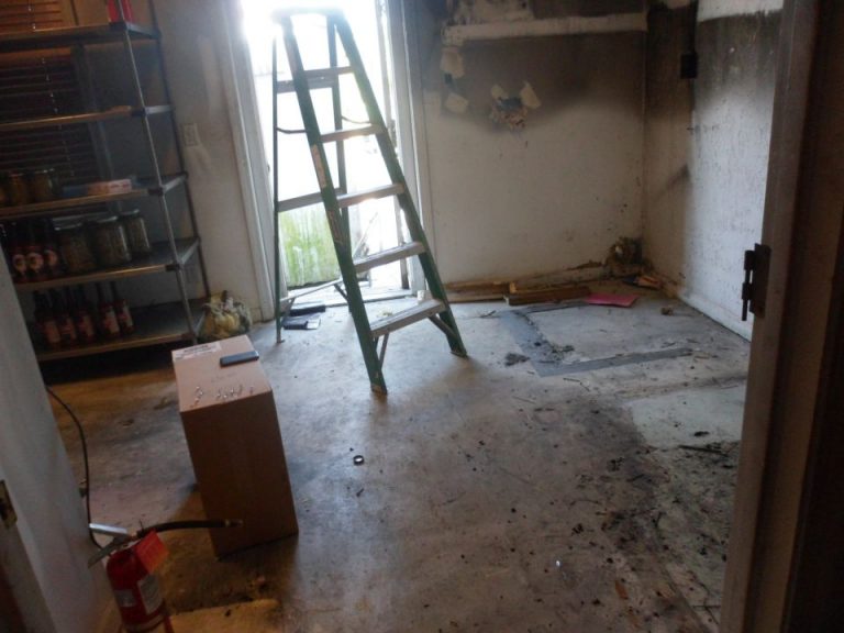 Before Soot Cleanup