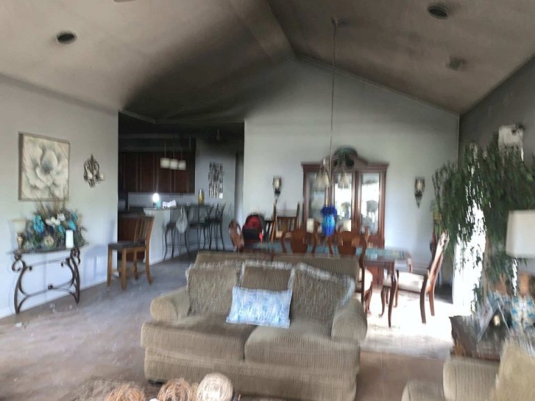 Soot from Fire Damage