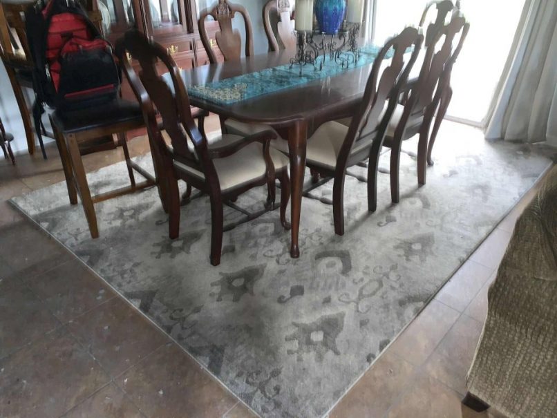 Soot on Table and Chairs