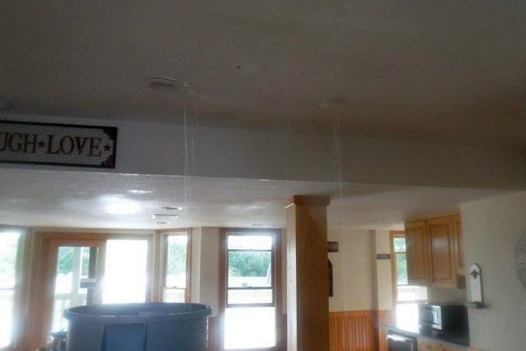 Water Intrusion from Burst Supply Line