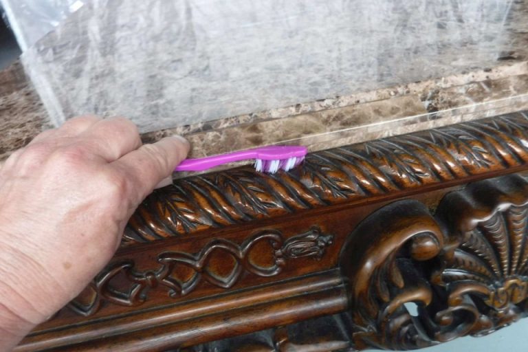 Cleaning Soot Damaged Table