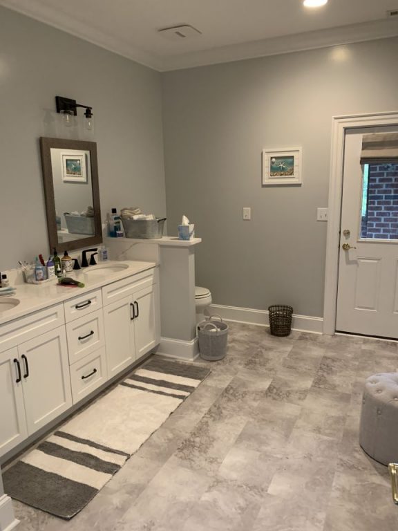 after bath remodel