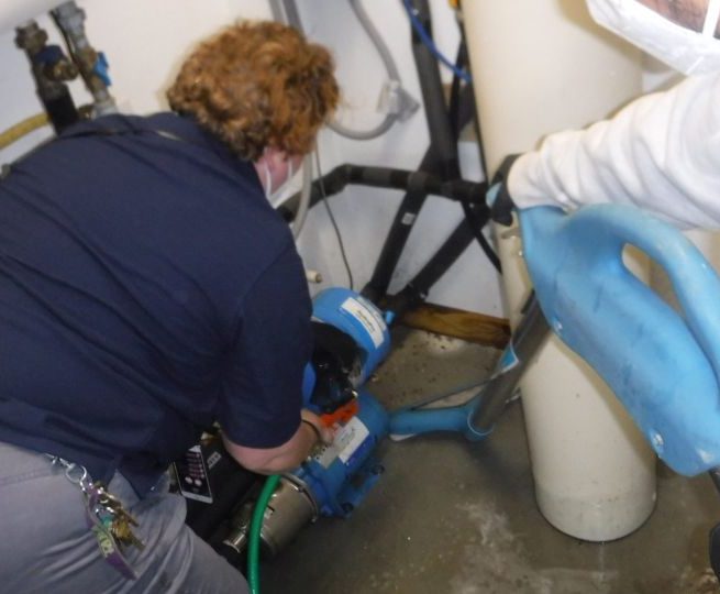 Disinfecting & Water Extraction