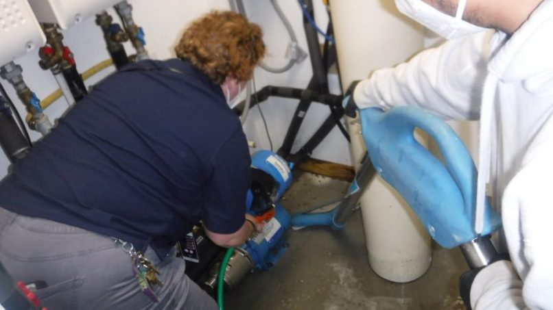 Disinfecting & Water Extraction