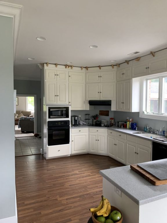 kitchen before remodel