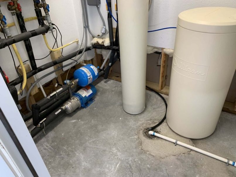 source after cleanup, drying, disinfecting