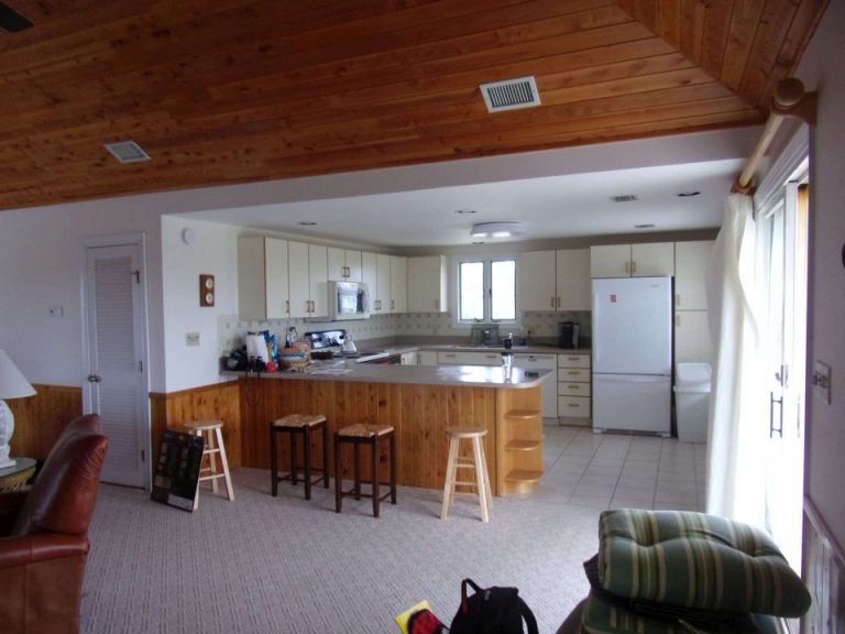 before kitchen construction