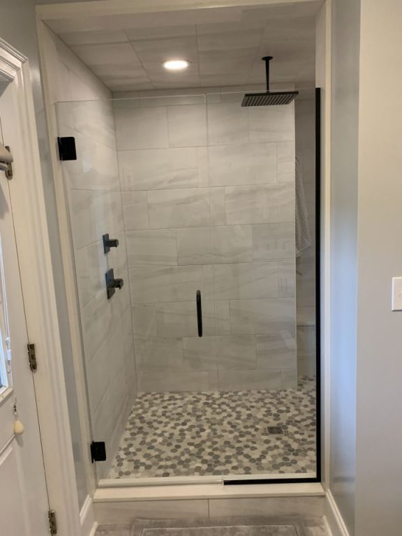 shower after remodel