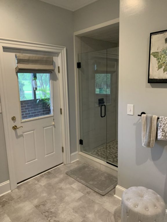 shower after remodel