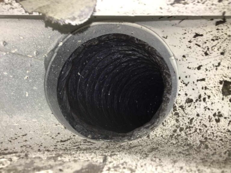 Dirty metal ducts also hold dust and mold