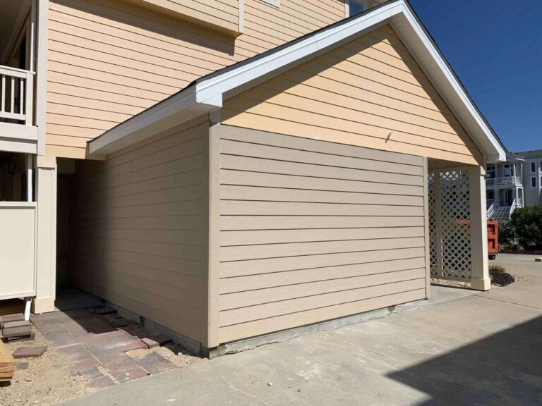 exterior finished