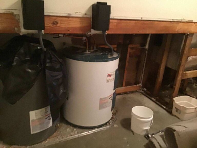 controlled deconstruction to get to the wet framing