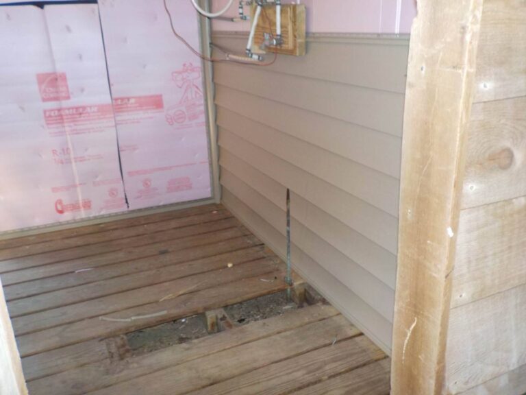 siding replacement in progress