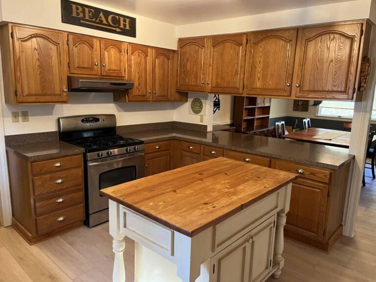 Finished kitchen