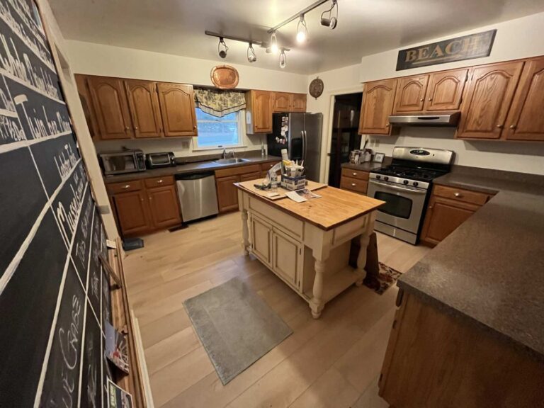 Finished kitchen