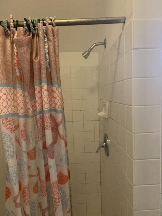 Old shower BEFORE