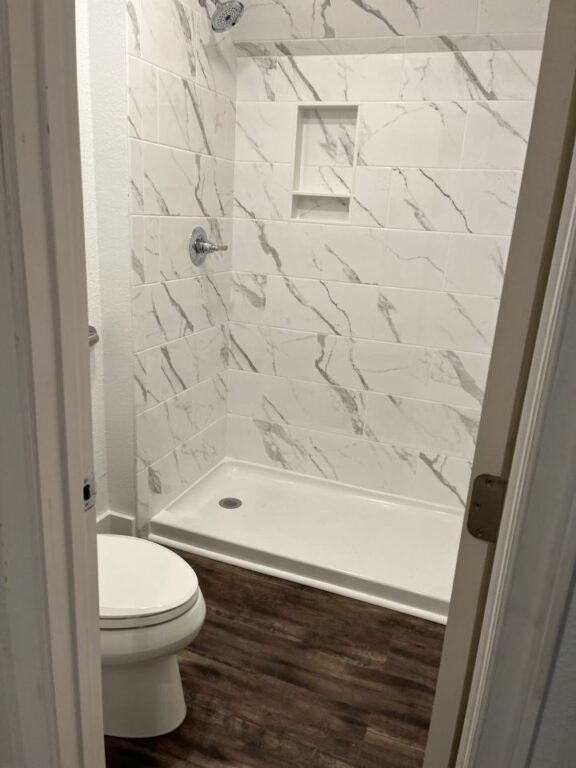 New shower AFTER
