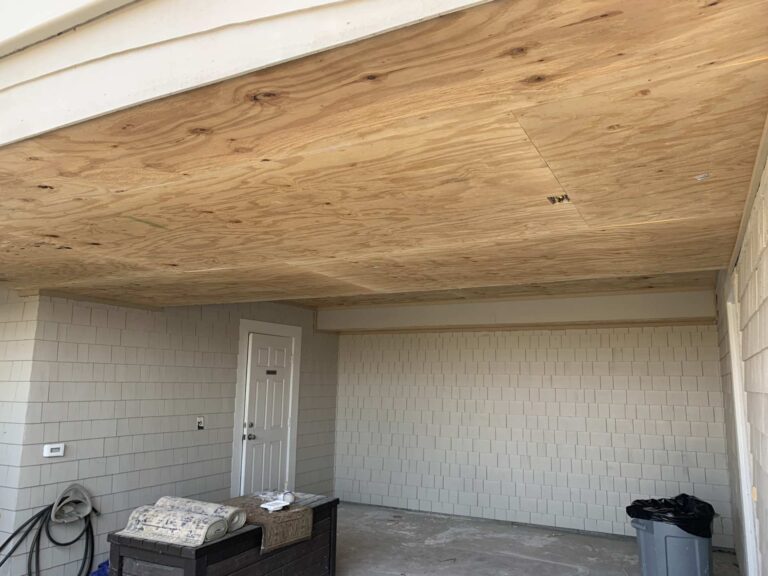 Carport underpinning, replaced AFTER
