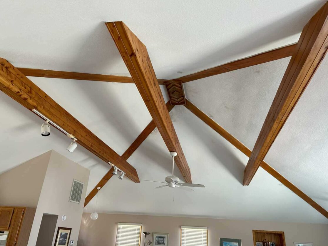 Before work with old fan