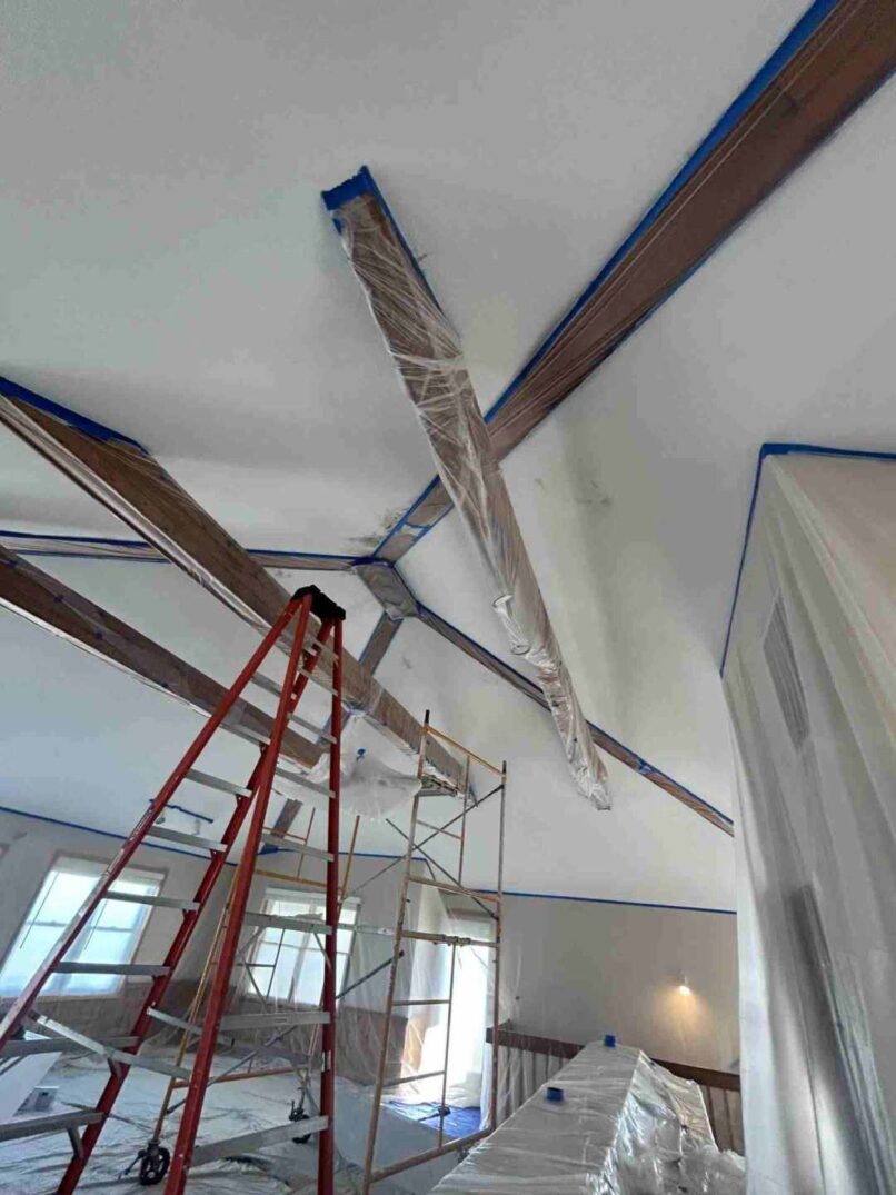 Painting in progress