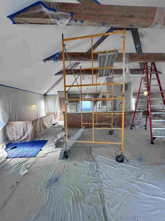 Prep for painting