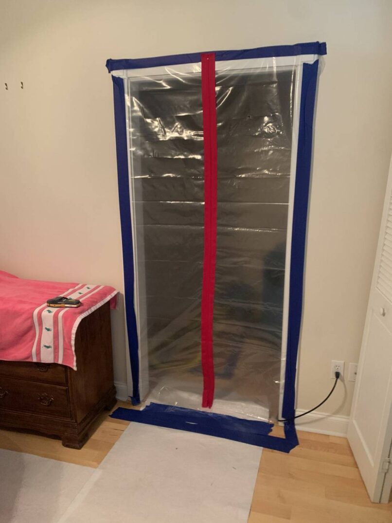 containment in place for safety