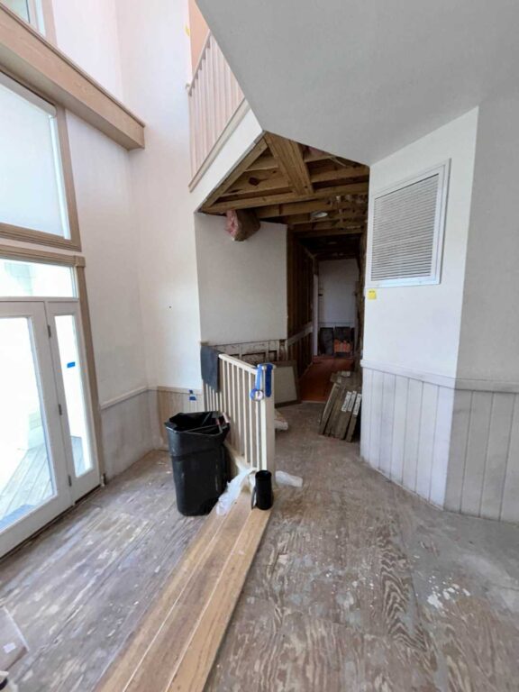 Foyer dead space before