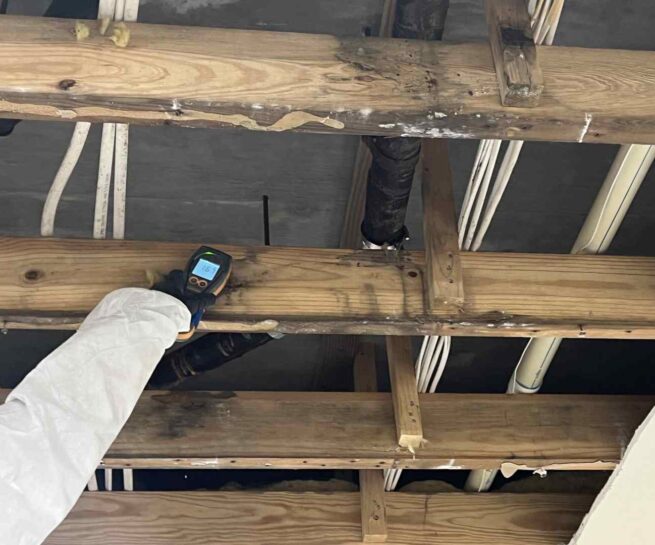 monitoring the drying process