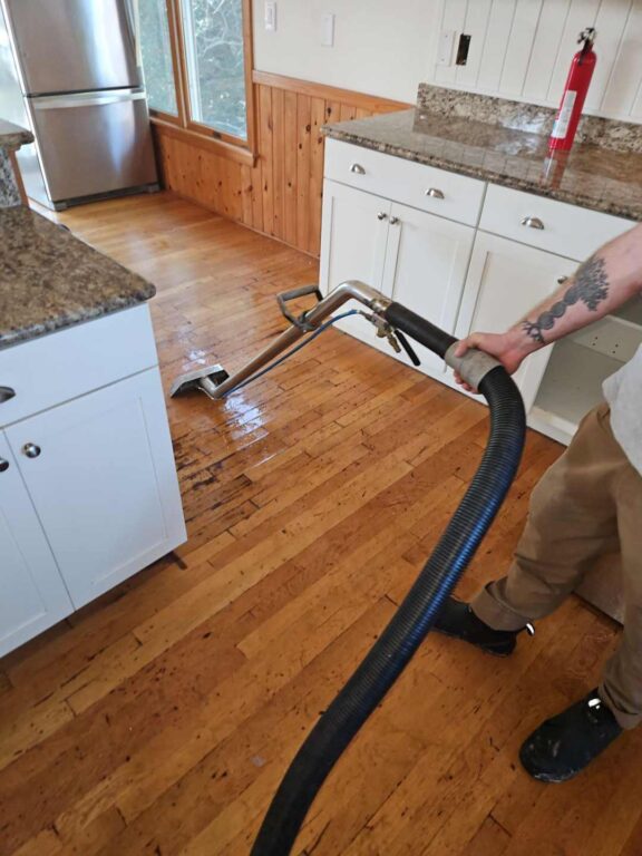 Kitchen flooded