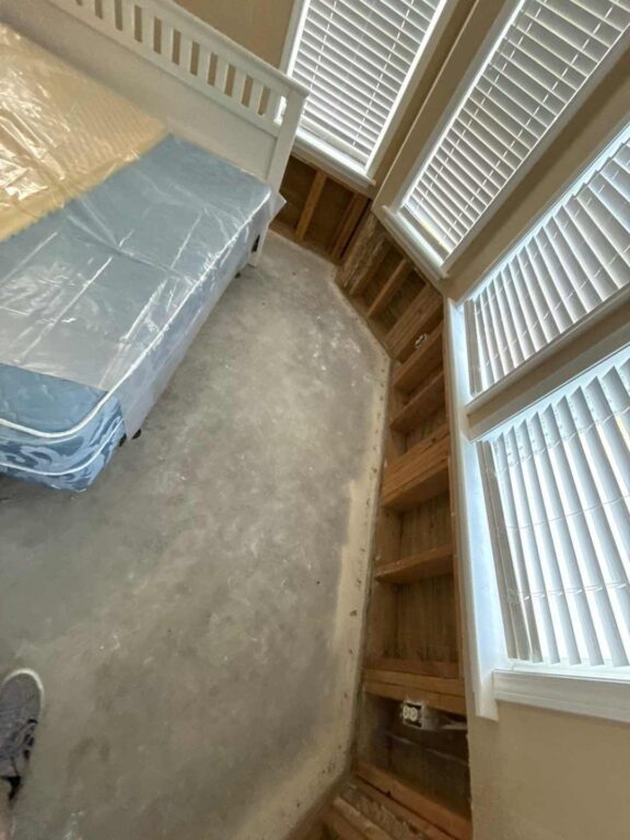 bedroom dried