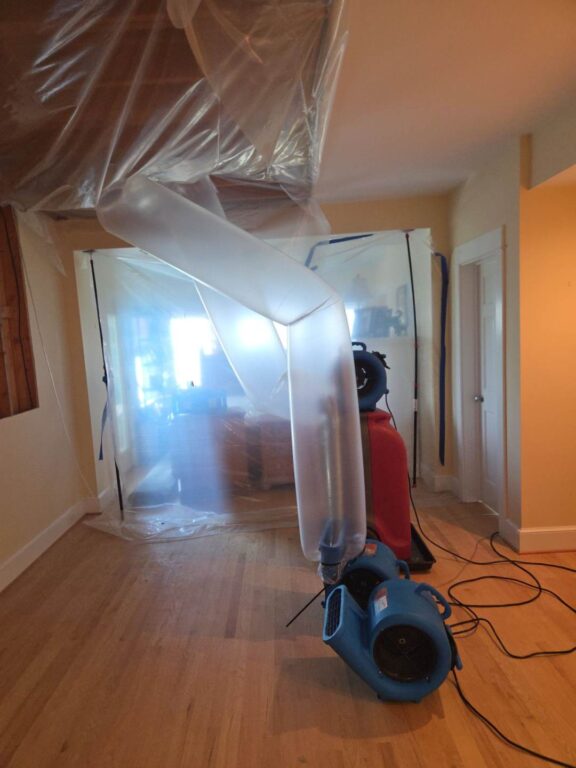 structural drying begins