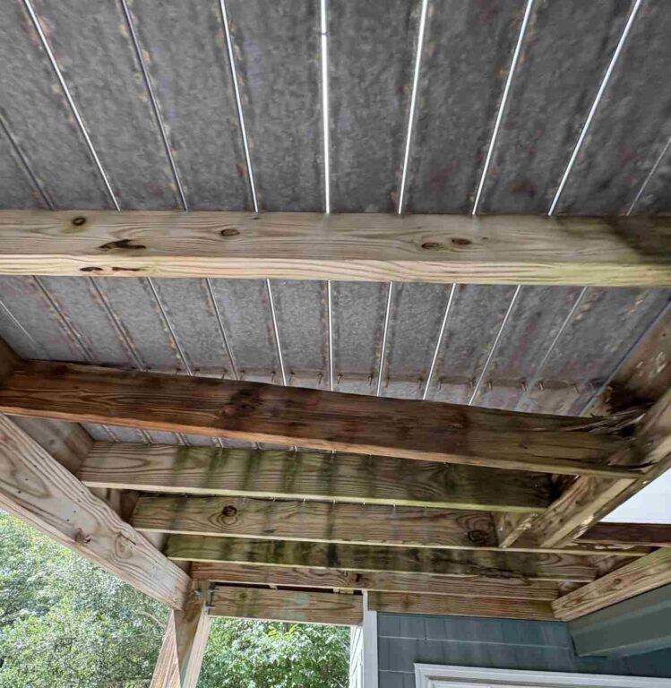 finished deck