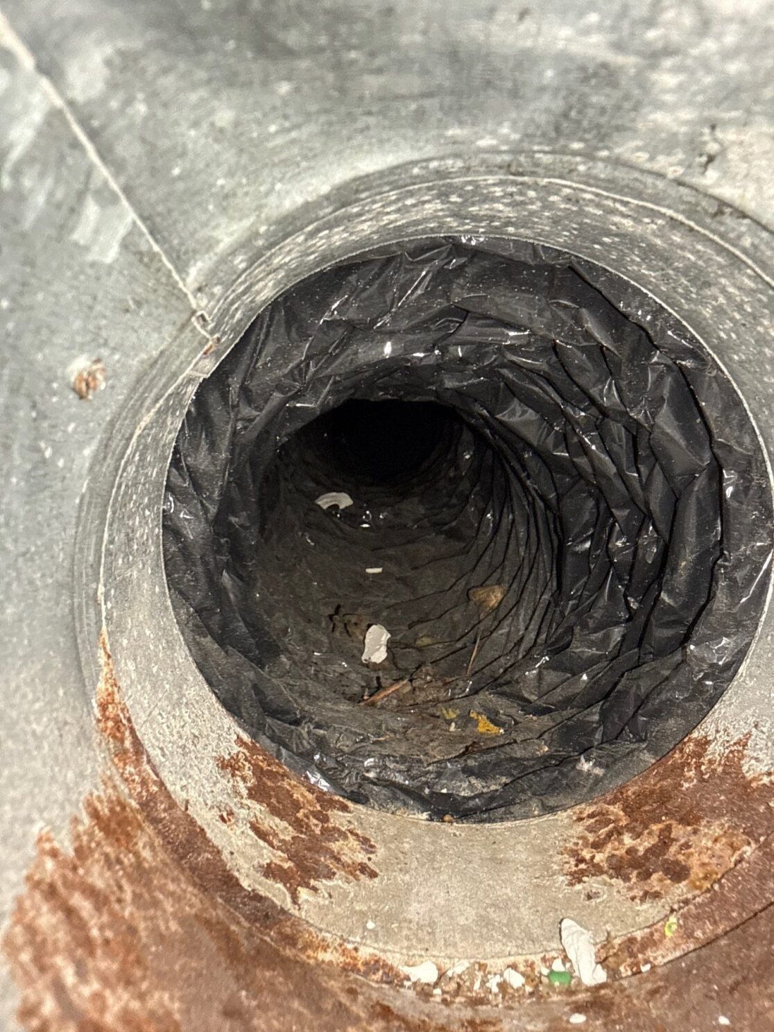 dirty duct line
